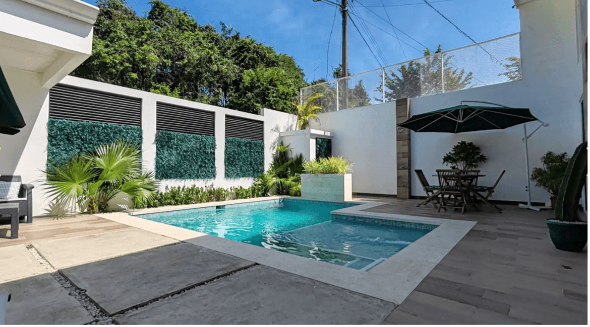 espace piscine privee casa oasis maison tropicale costa rica