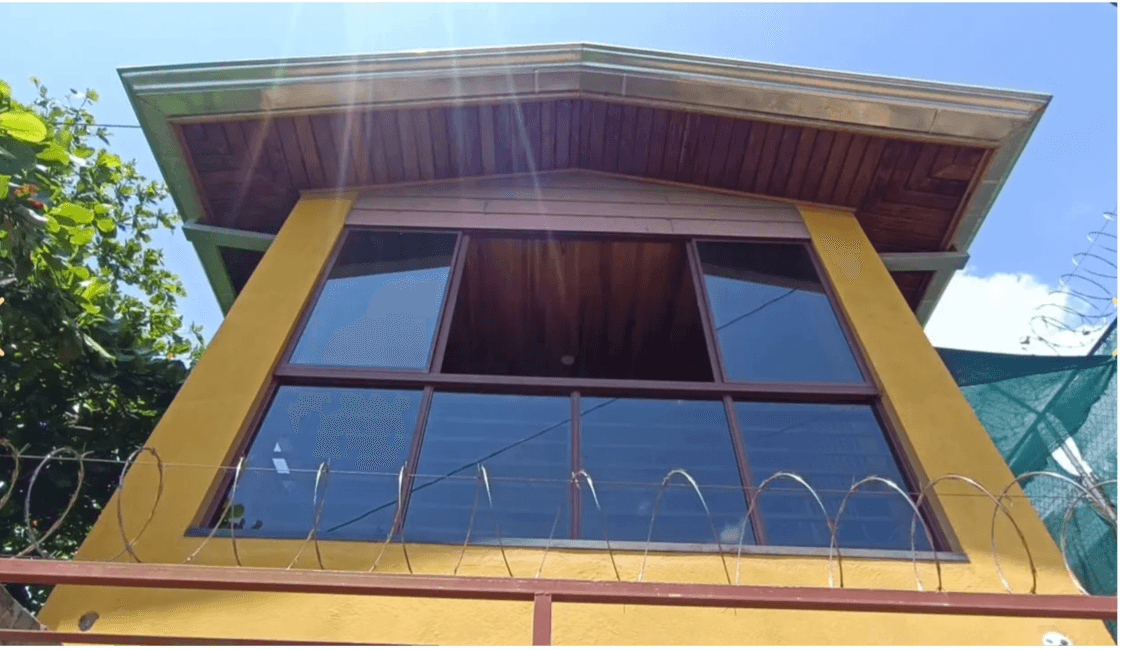 terrasse tropicale design moderne