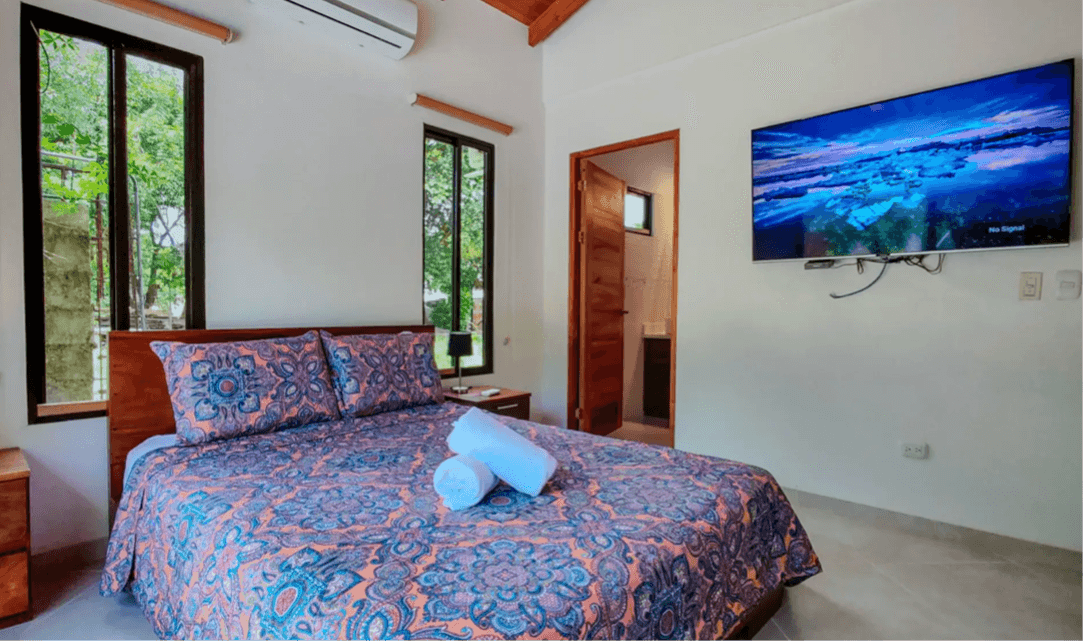 intérieur de chambre design moderne maison milan costa rica