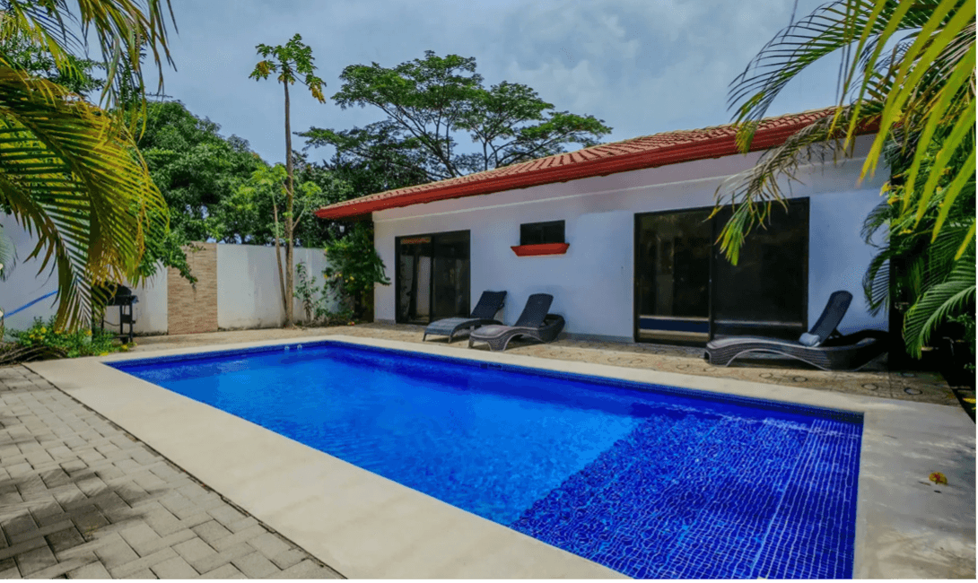 piscine extérieure maison moderne milan maison samara costa rica