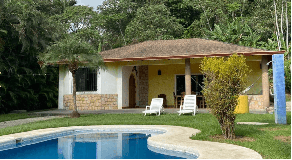 casa girasol piscine extérieure en bord de mer samara costa rica