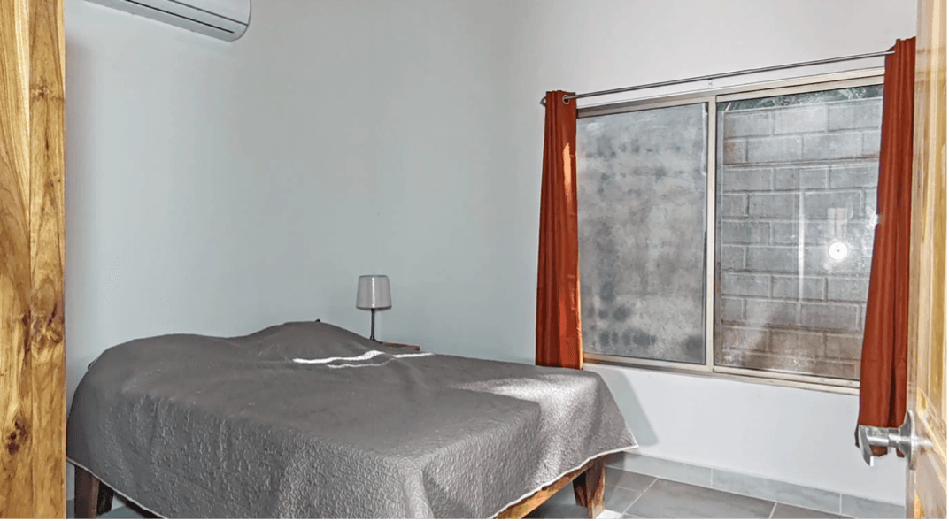 chambre avec fenêtre maison tropicale costa rica