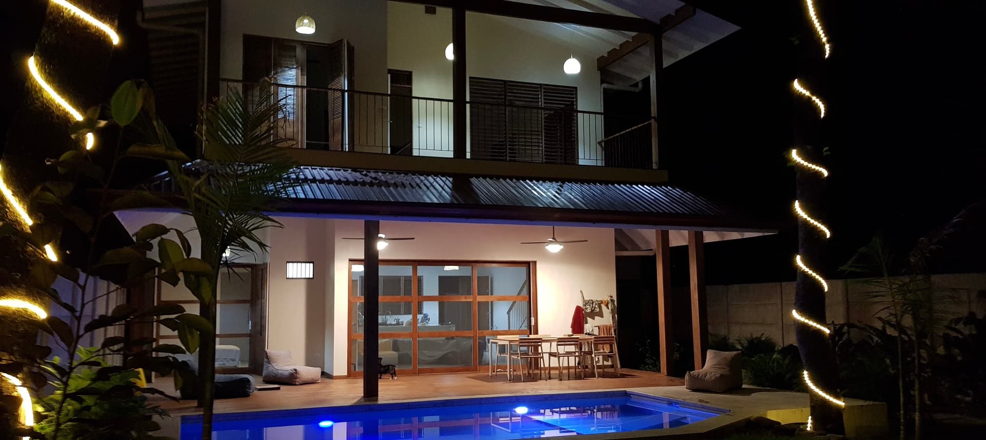 Maison Gala, à vendre à Samara, au Costa Rica Casa Gala Vue Nuit
