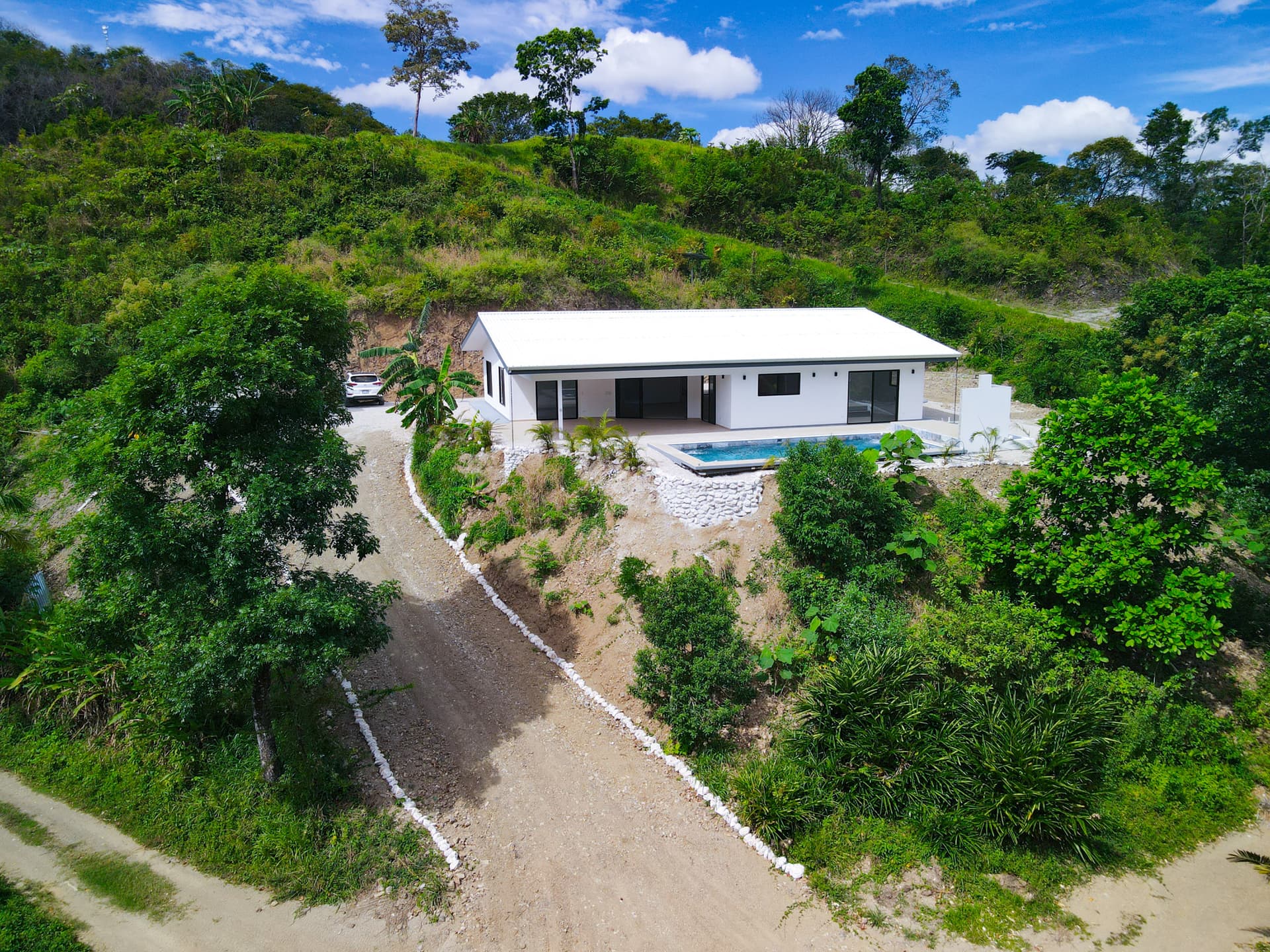 Vue aerienne de Monkey House vue aerienne de la Monkey House samara costa rica