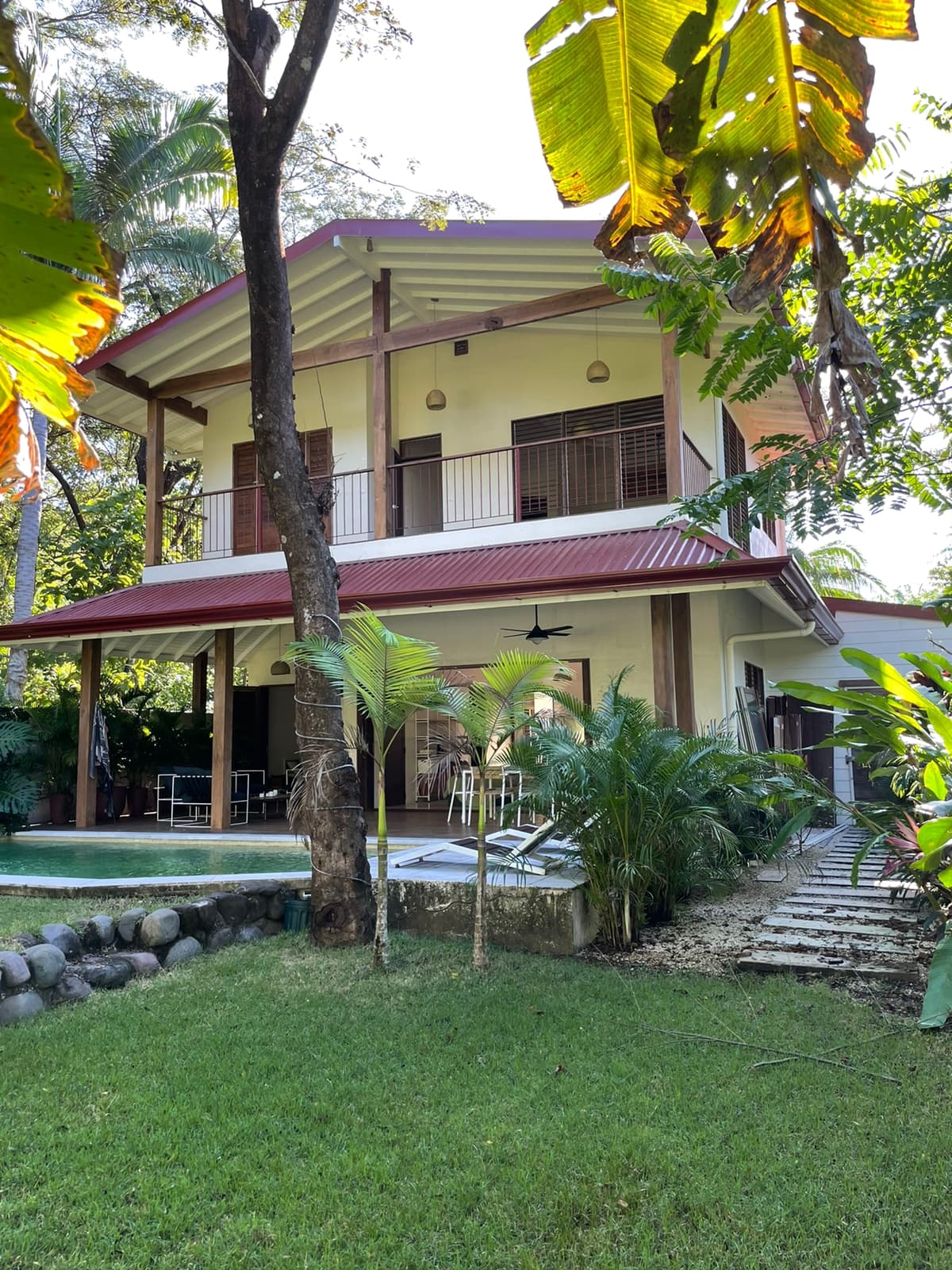 Maison Gala, à vendre à Samara, au Costa Rica Vue extérieure de Casa Gala