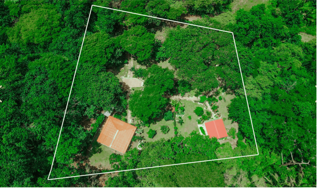 Villas El Jardin Secreto Vue aérienne de la propriété vue aerienne des villas el jardin secreto propriete en jungle costa rica