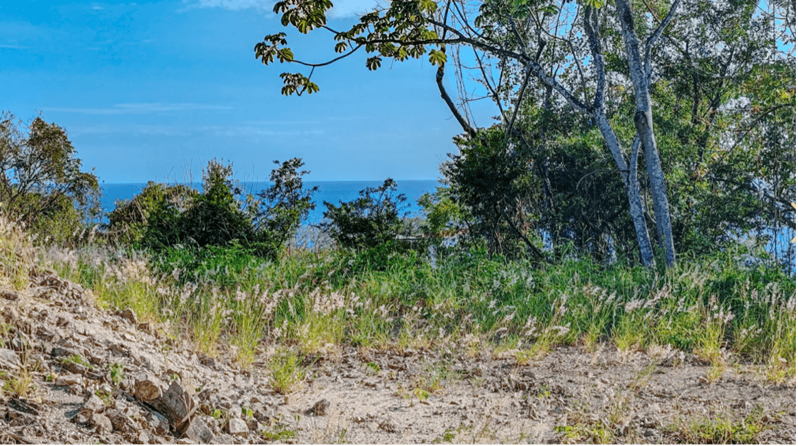 Terrain 1 Sámara Hills avec vue sur la mer, à vendre à Sámara, au Costa Rica lot 1 ridge avec vue sur l’océan, samara hills