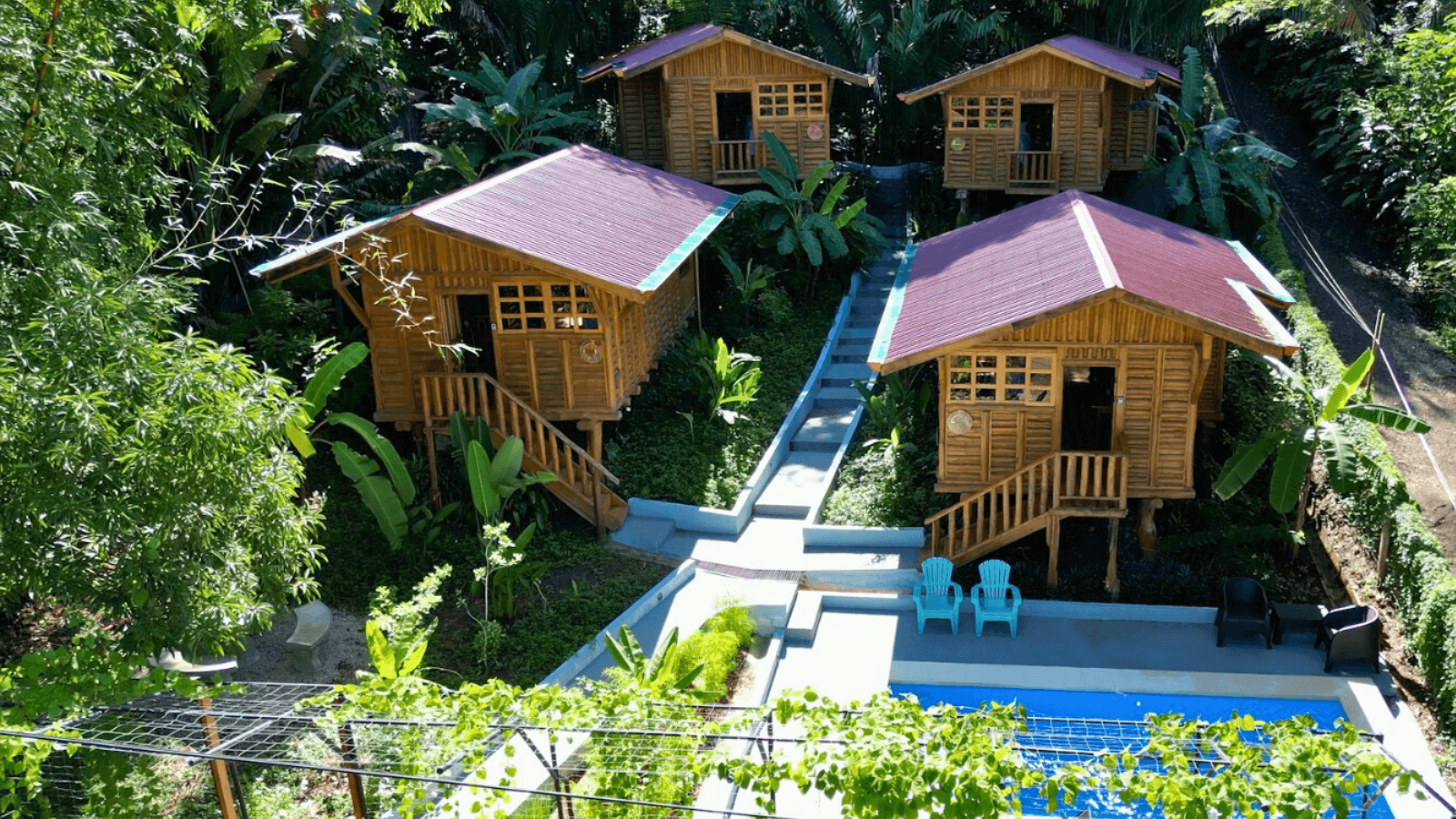 Cabanes de la jungle El Descanso Samara cabanes tropicales en bois à Cabañas El Descanso, Samara, Costa Rica