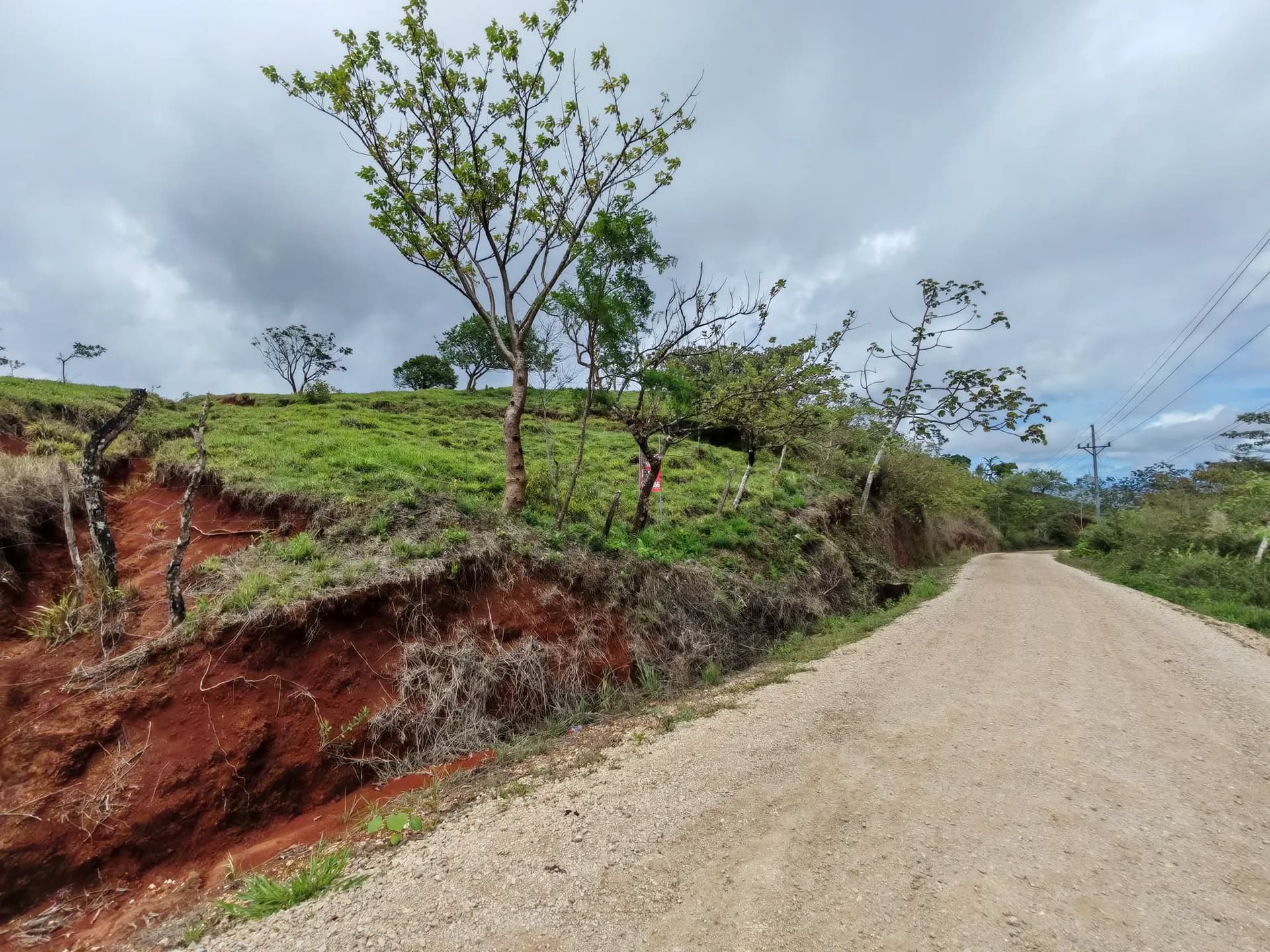 Accès par route publique accès par route publique vue sur l’océan terrain guanacaste