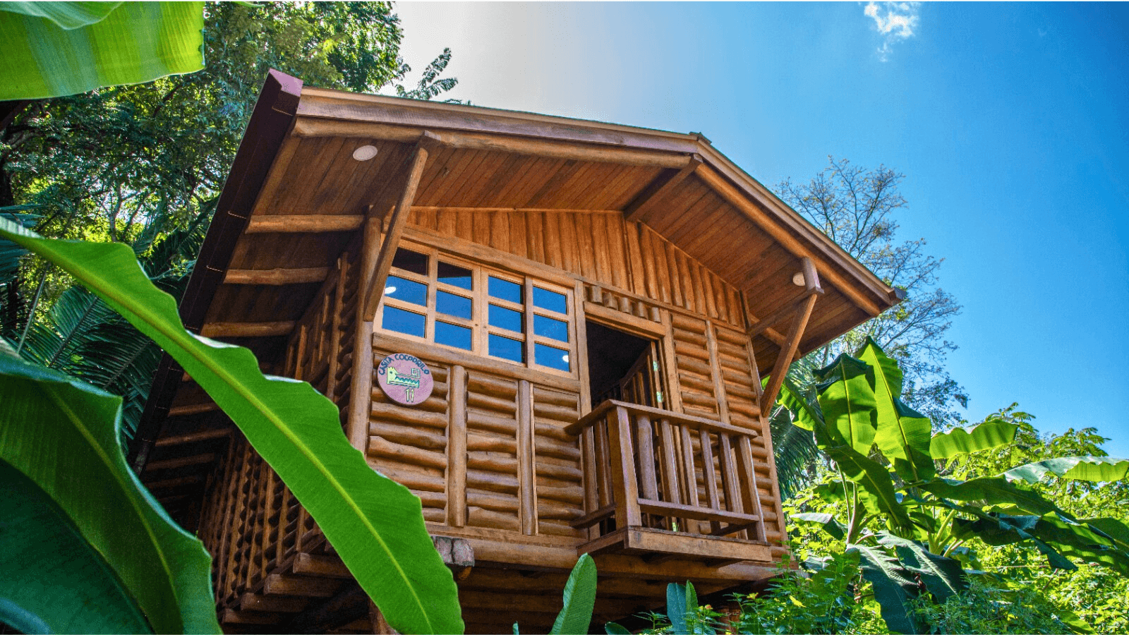 Extérieur de cabane tropicale en bois Samara extérieur de cabine jungle en bois cabañas el descanso samara costa rica