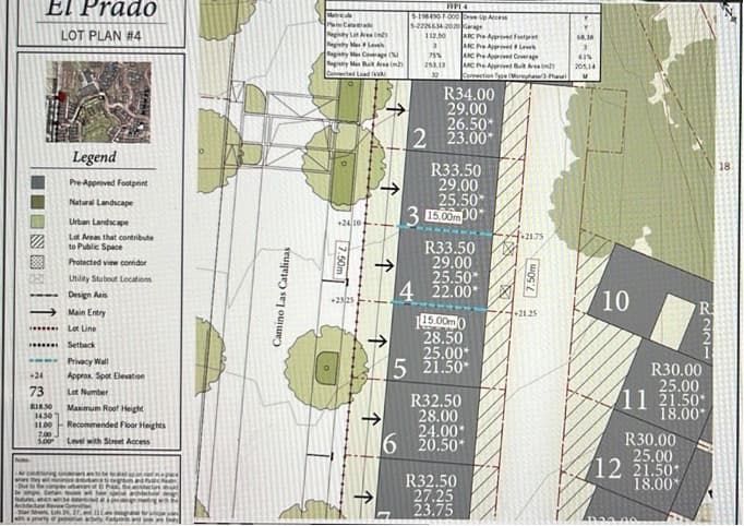 Lot n° 4 Calle Principal à vendre, Las Catalinas, Guanacaste Lot n° 4 Calle Principal à vendre, Las Catalinas, Guanacaste