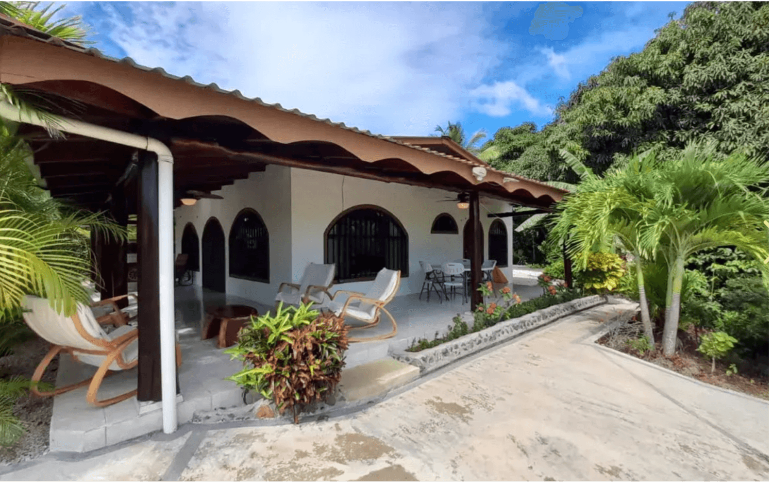 Extérieur Avant Villa Diamond Mountain villa extérieure avec des plantes tropicales samara costa rica