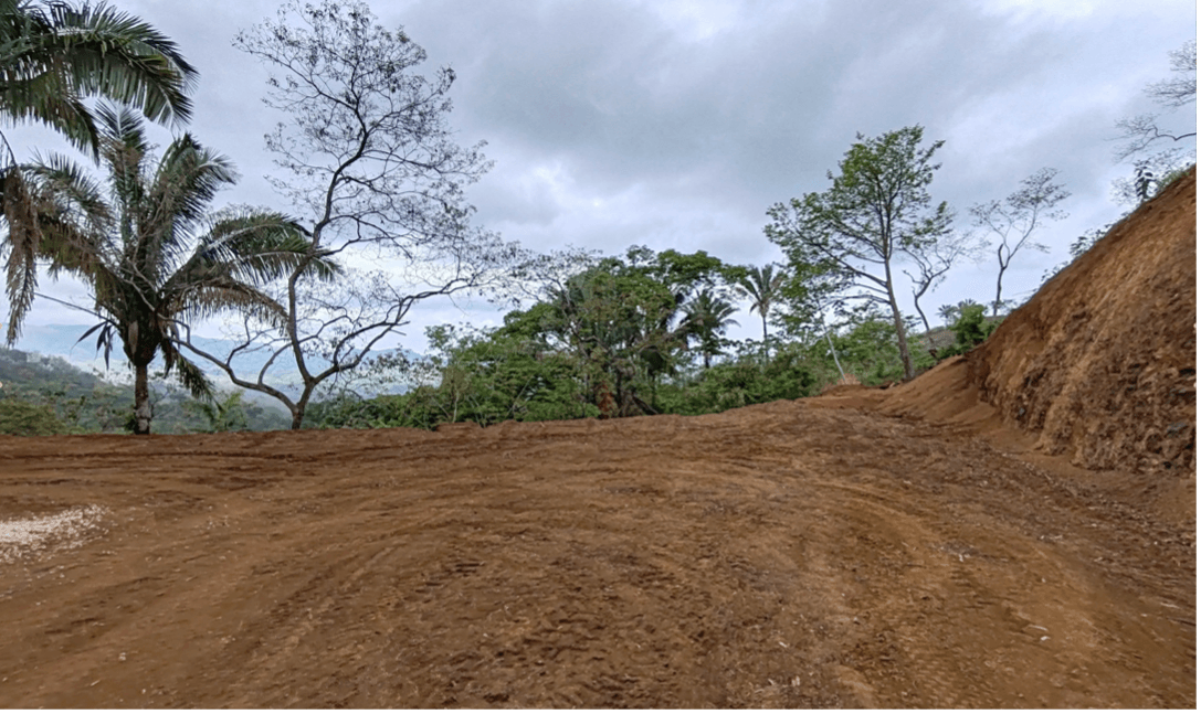 Lot 25 Plateforme du bâtiment principal lot 25 plateforme constructible projet montaña samara