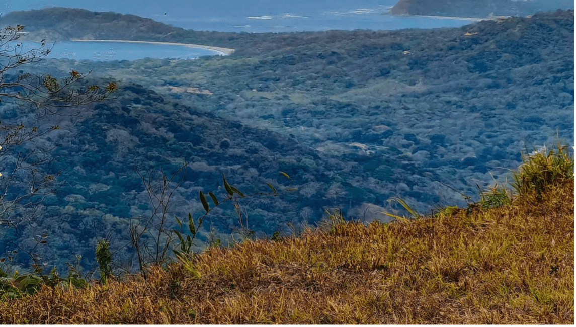 Aperçu de la vallée côtière côtière vallée punta islita propriété