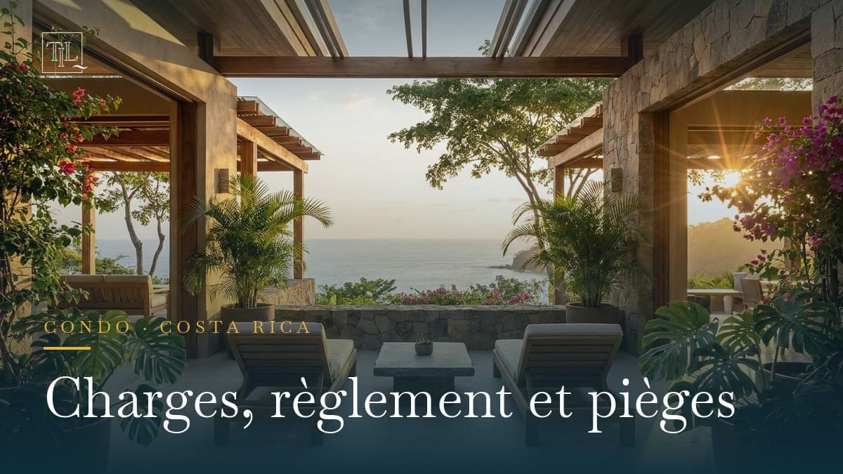 Acheter un condo au Costa Rica : charges, règlement et pièges (2026)