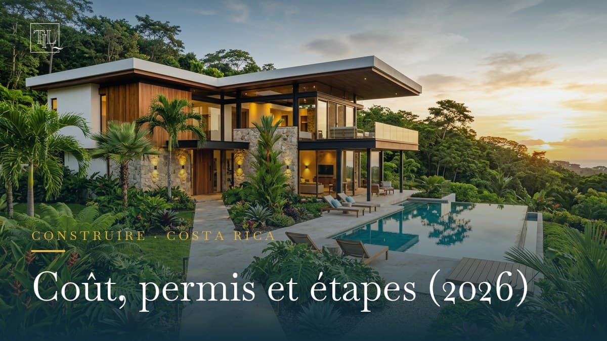 Construire sa maison au Costa Rica : coût au m², permis et étapes (2026)